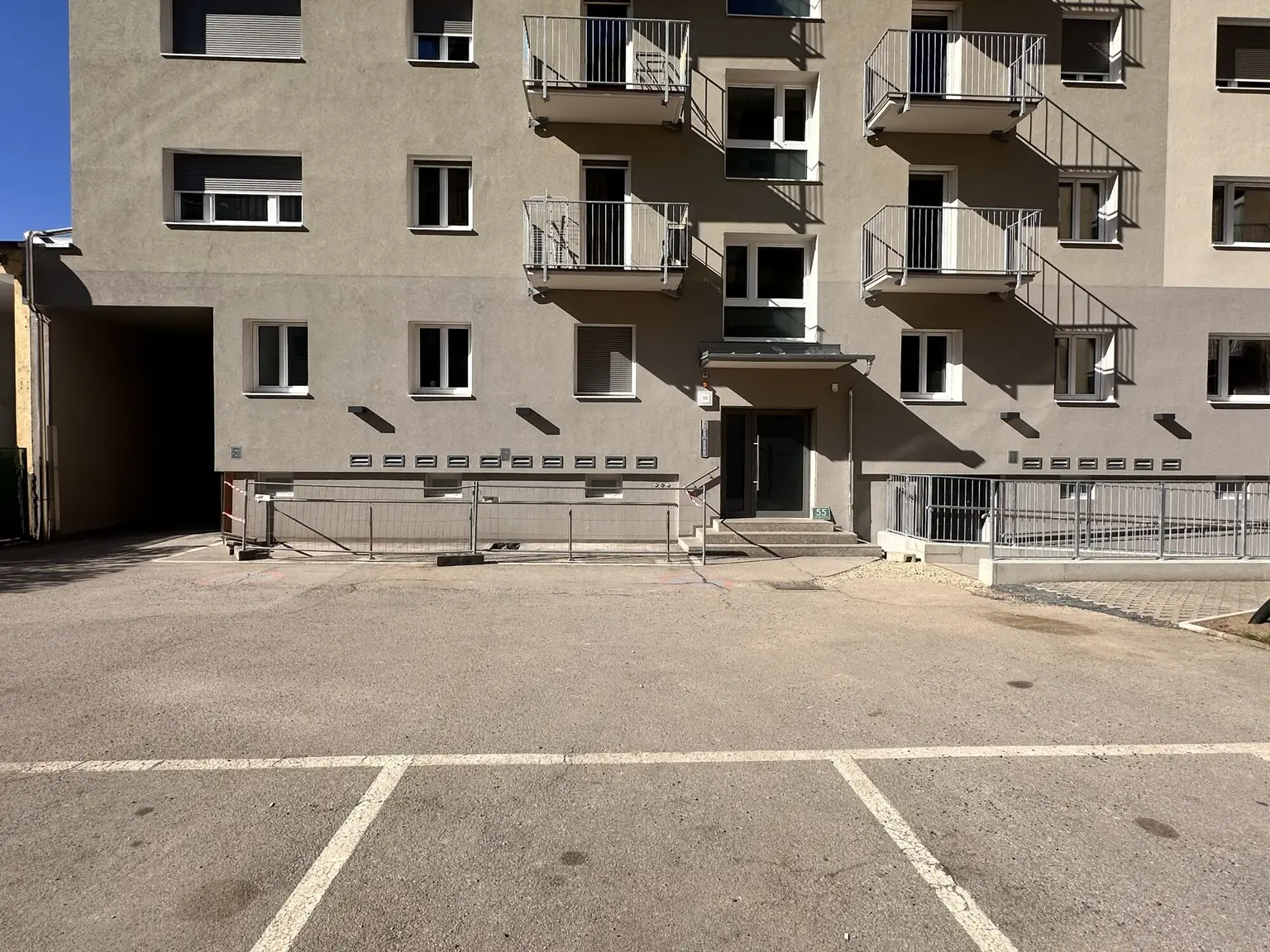 Hausansicht Kalvariengürtel 55 – Hofseite
