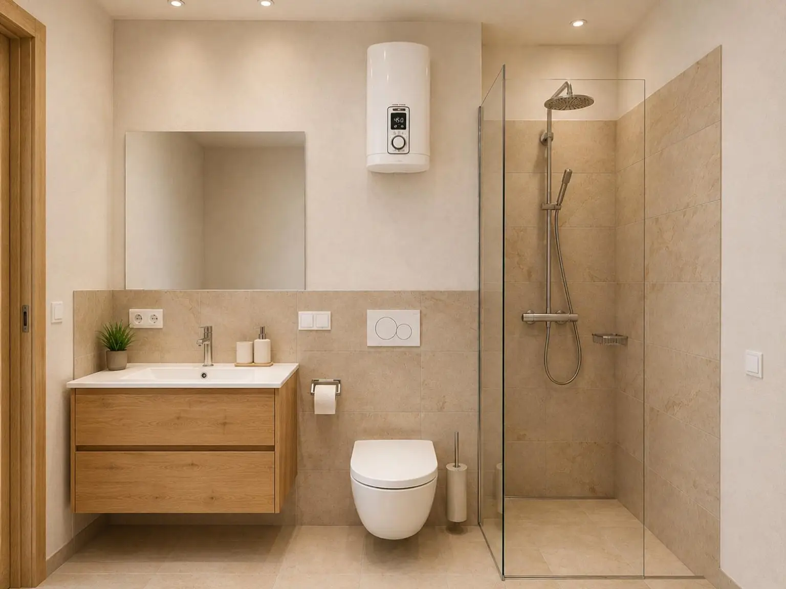 See - Haus - Apartment 2 - Badezimmer