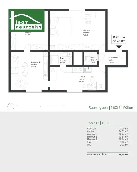 Geförderte unbefristete Genossenschaftswohnung in absoluter Ruhelage! Bastlerhit!