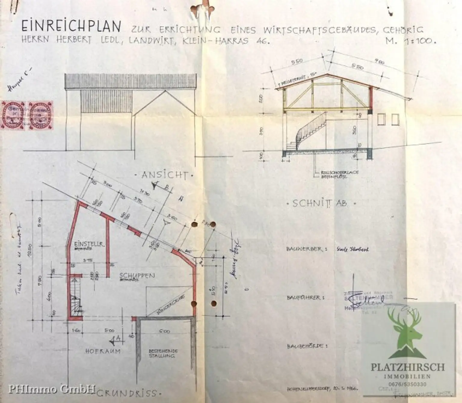 NOTVERKAUF !! Klein-Harras, renoviertes Multifunktionshaus, 30 Minuten von Wien Donaustadt
