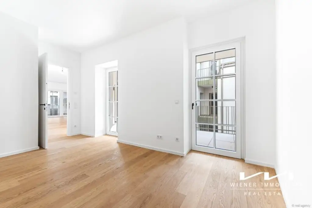 Loftartige 4 Zimmer Wohnung in der Hutfabrik - Erstbezug mitten in Wieden