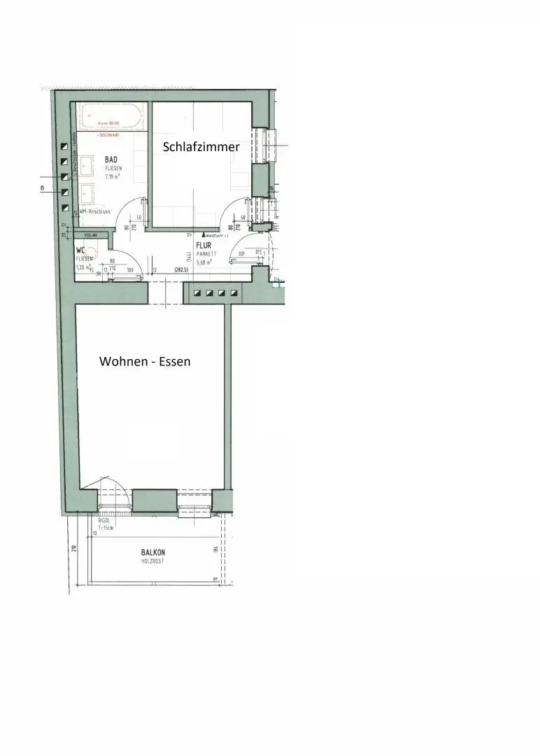 Kompakte 2-Zimmer-Wohnung mit Balkon - verfügbar ab Jänner 2026