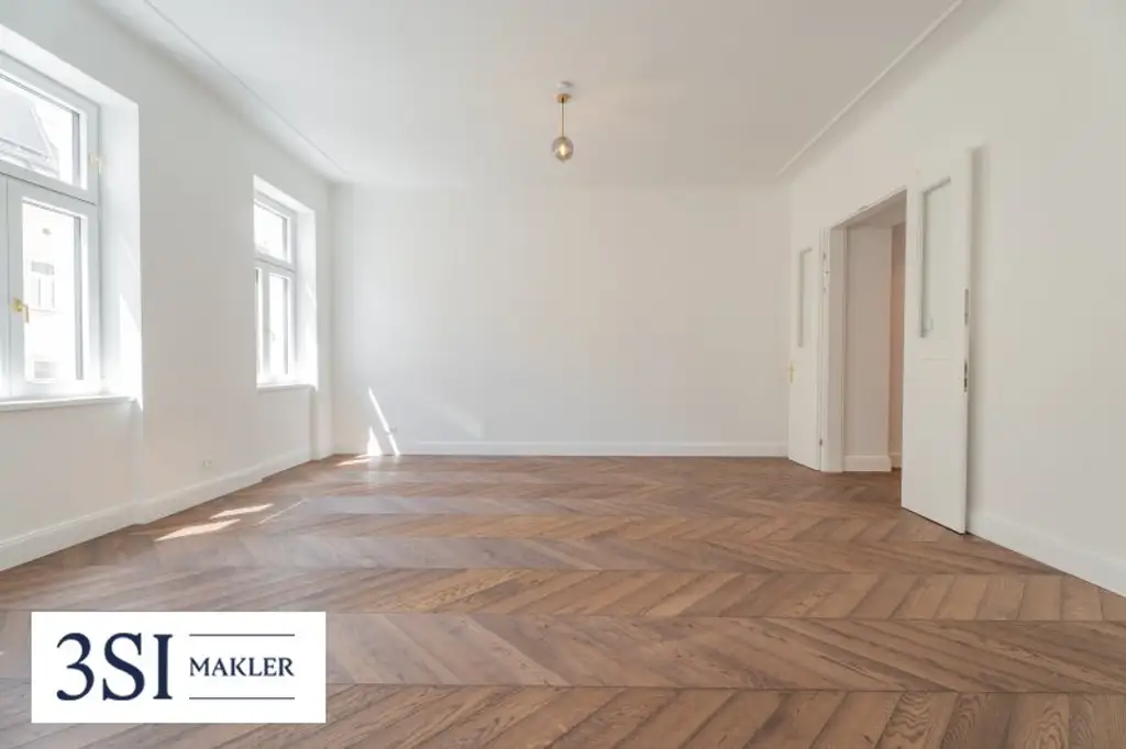 Altbauflair trifft Wohnkomfort: 3 Zimmer mit Loggia