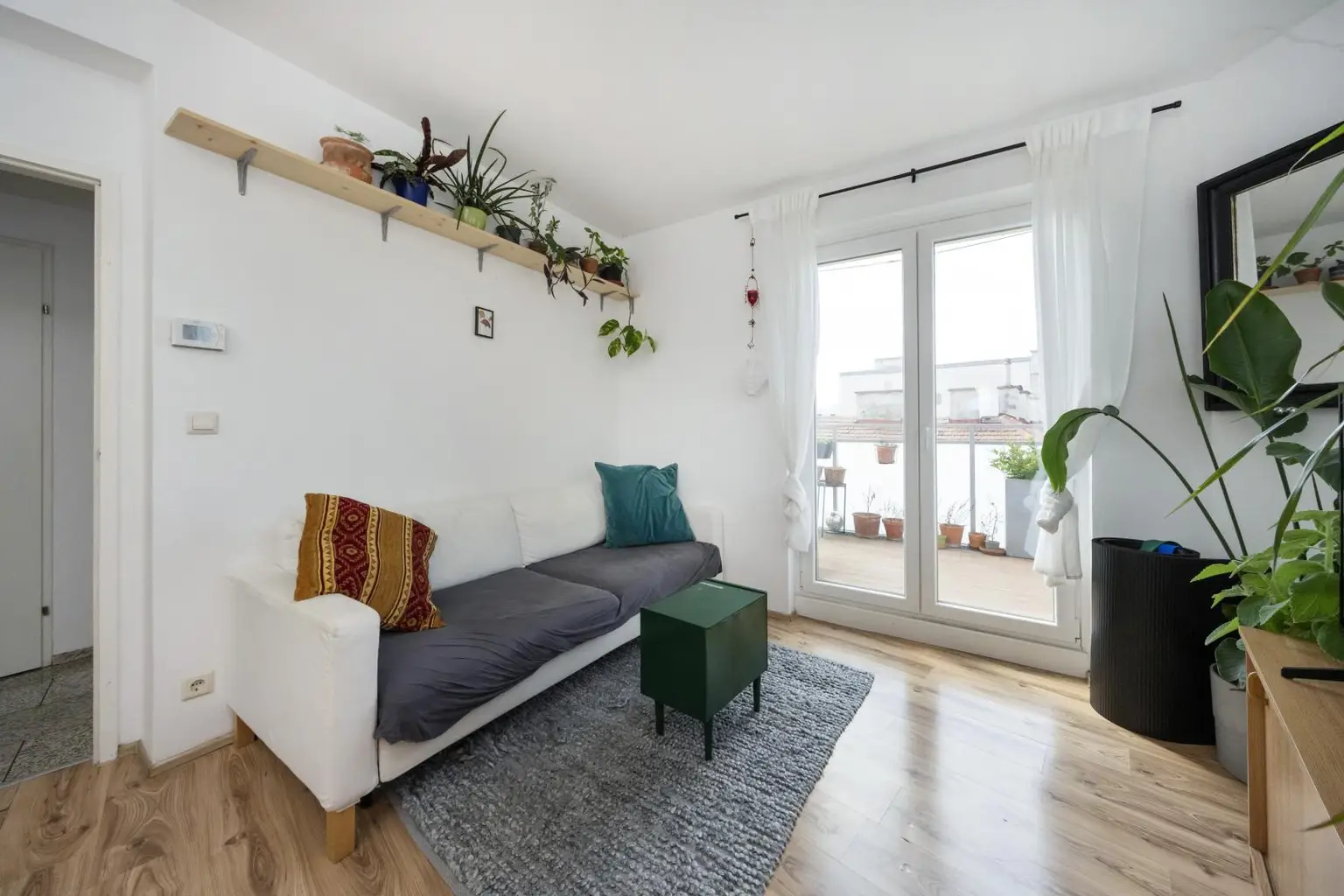 Wohnzimmer Wohnung 1170 Wien