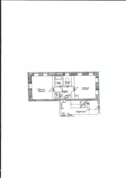 Plan - Kleines 2 Zimmer Appartement mit PKW-Stellplatz Miete Grödig Salzburg