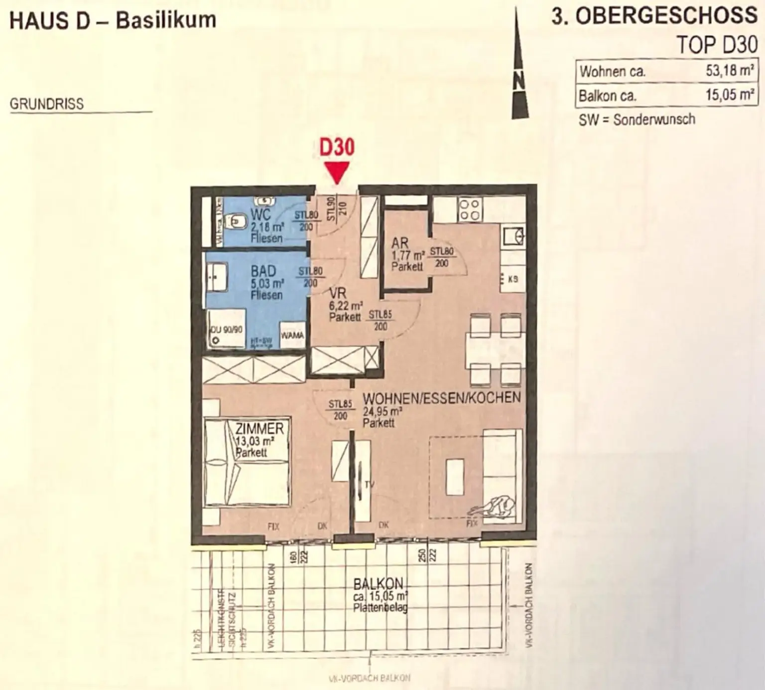 Grundrissplan