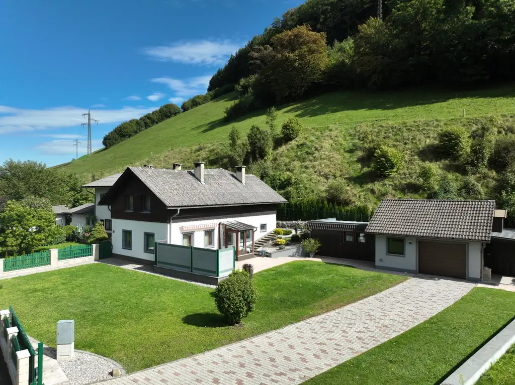 Haus mit großem Grundstück