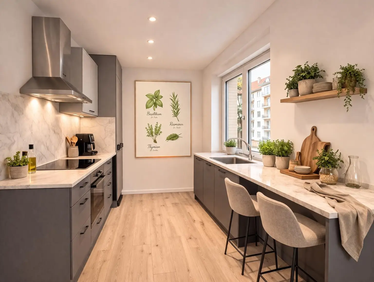 Einrichtungsbeispiel Küche