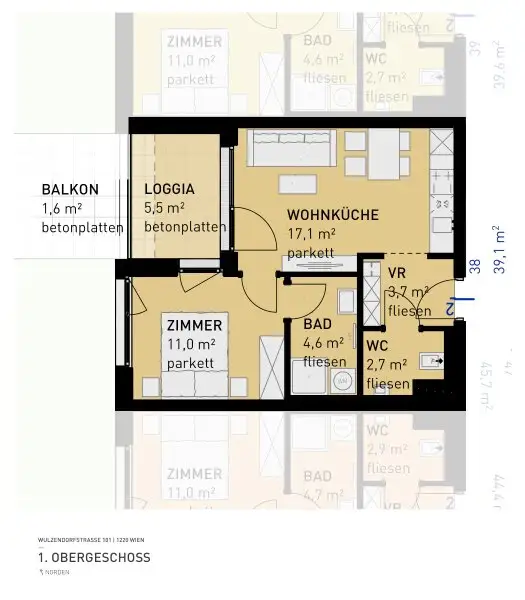 PROVISIONSFREI - Aspern Flats 101 - Ihr Traum vom Eigenheim im Grünen