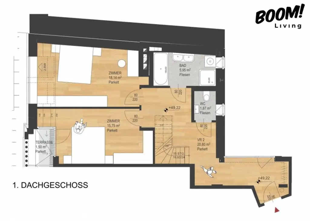 Exklusive Penthouse-Wohnungen | Terrassen | Dachterrassen | 360° Rundumblick | Toplage 1180 | Nähe Kutschkermarkt