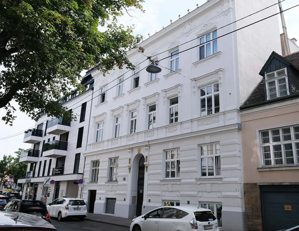 Zinshaus in Döbling mit bewilligtem Dachgeschoßzubau