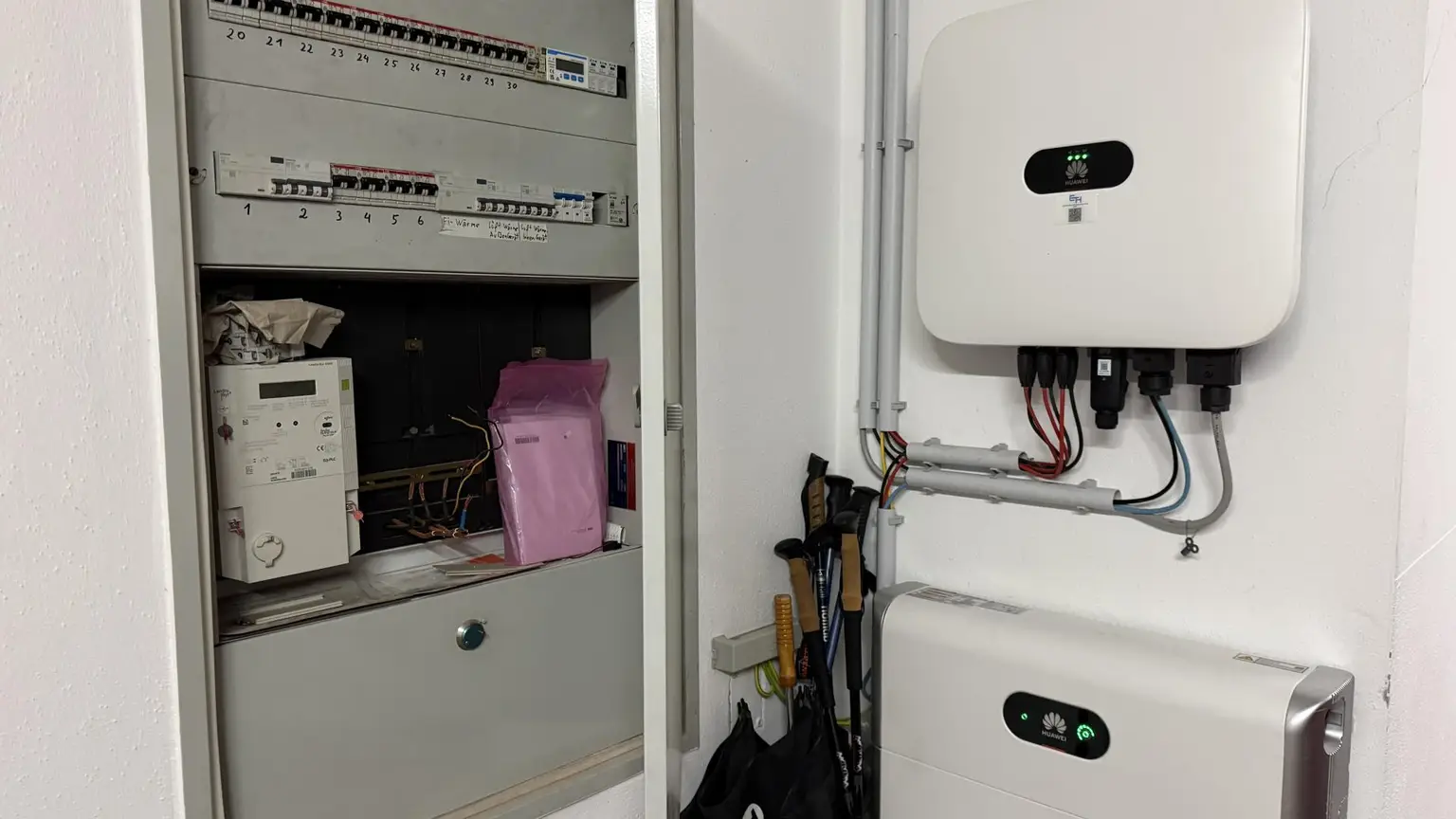 E-Verteiler und PV Anlage
