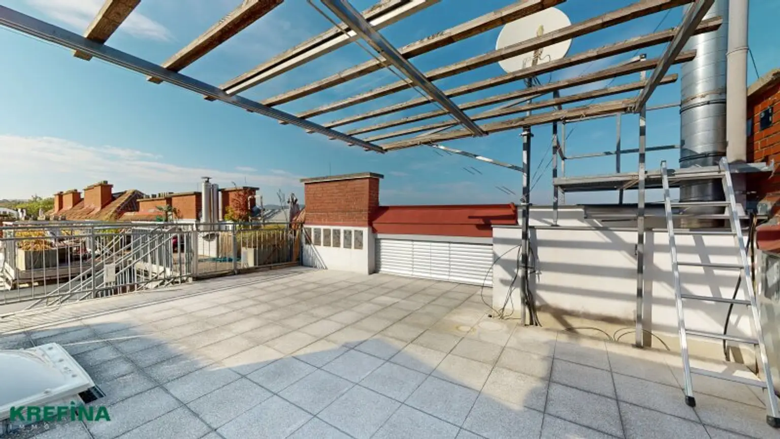 Gemütlich Wohnen - Dachterrasse (41,46 m²) - Blick über Wien
