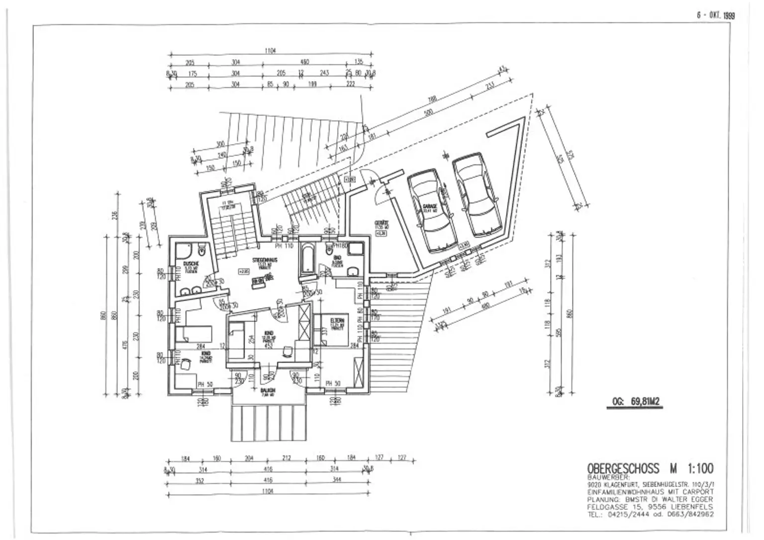 Schönes 150m² Einfamilienwohnhaus mit Doppelgarage in Maria Rain - Angersbichl in Aussichts- und Waldrandlage