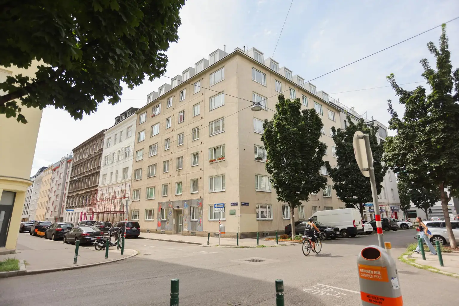 Ruhig. Hell. Zentral. 2-Zimmer-Wohnung mit Lift im 20. Bezirk
