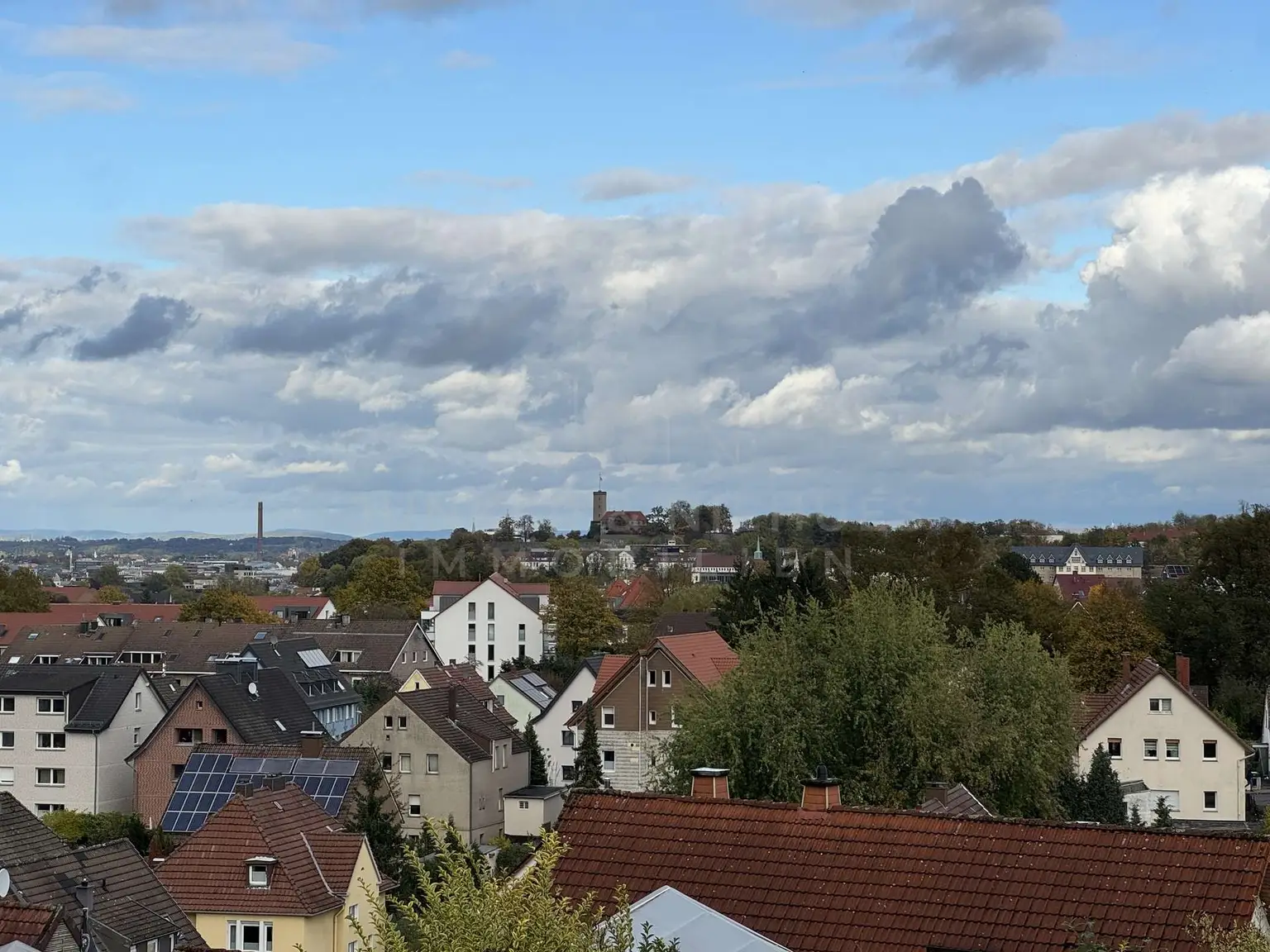 Weitblick auf die Sparrenburg
