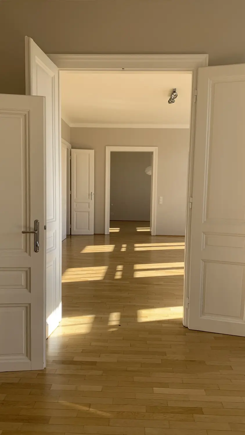 Esszimmer Blick Wohn