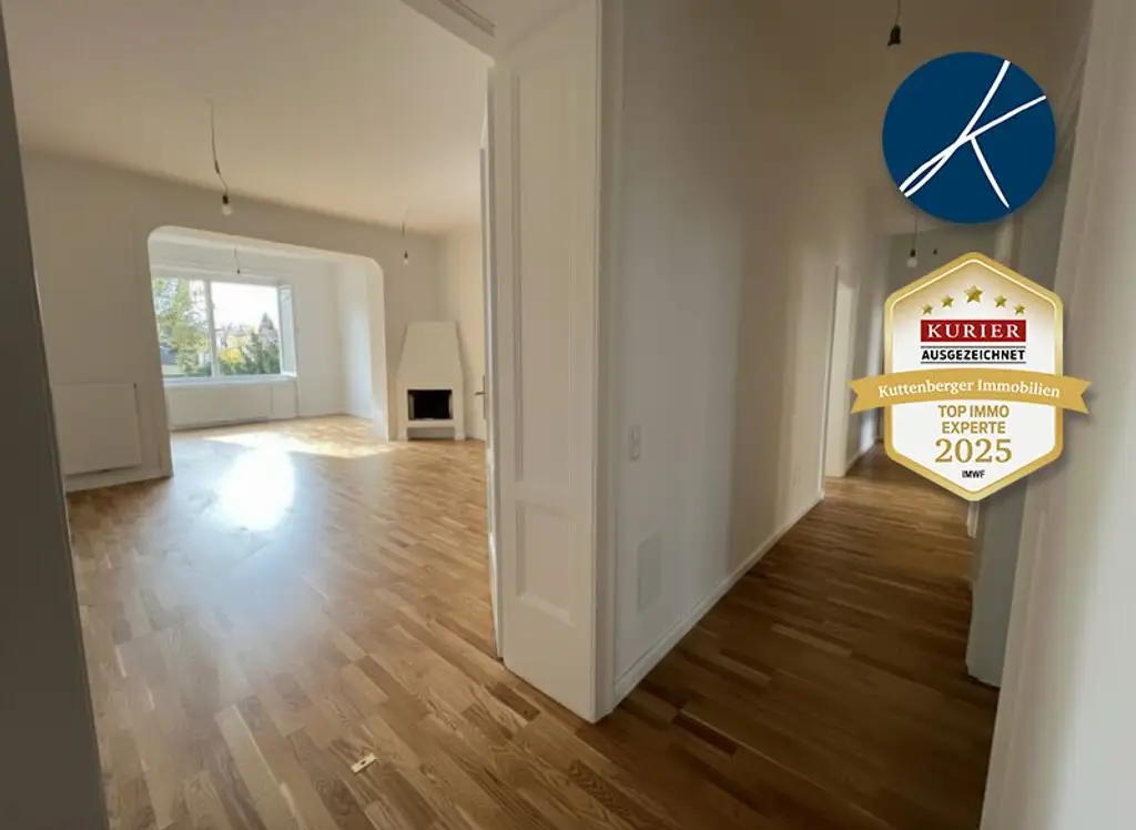 Nähe U4 Hietzing: ERSTBEZUG nach erstklassiger Generalsanierung! *Traumhafte Altbau-Wohnung mit 2 Balkonen*