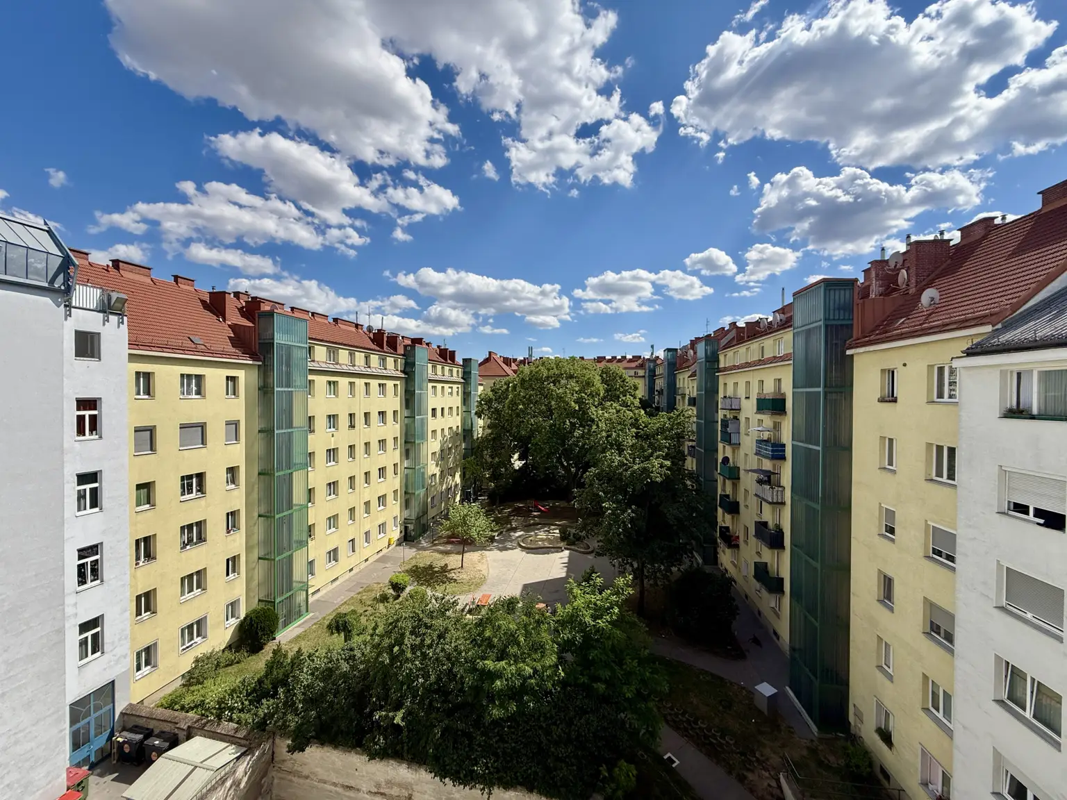 Blick Innenhof