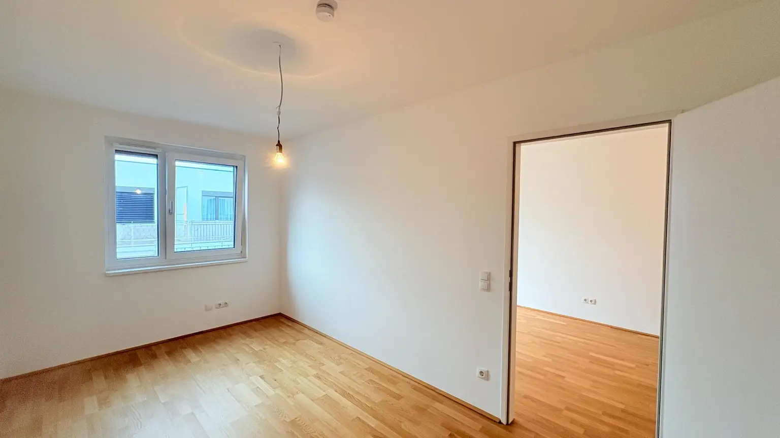 Blick zum Schlafzimmer
