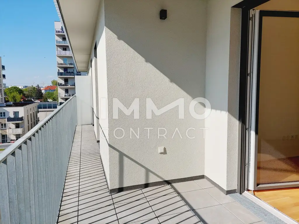 Helle 2-Zimmer-Wohnung mit Balkon & Loggia im Grünen – 22. Bezirk, Adelheid-Popp-Gasse