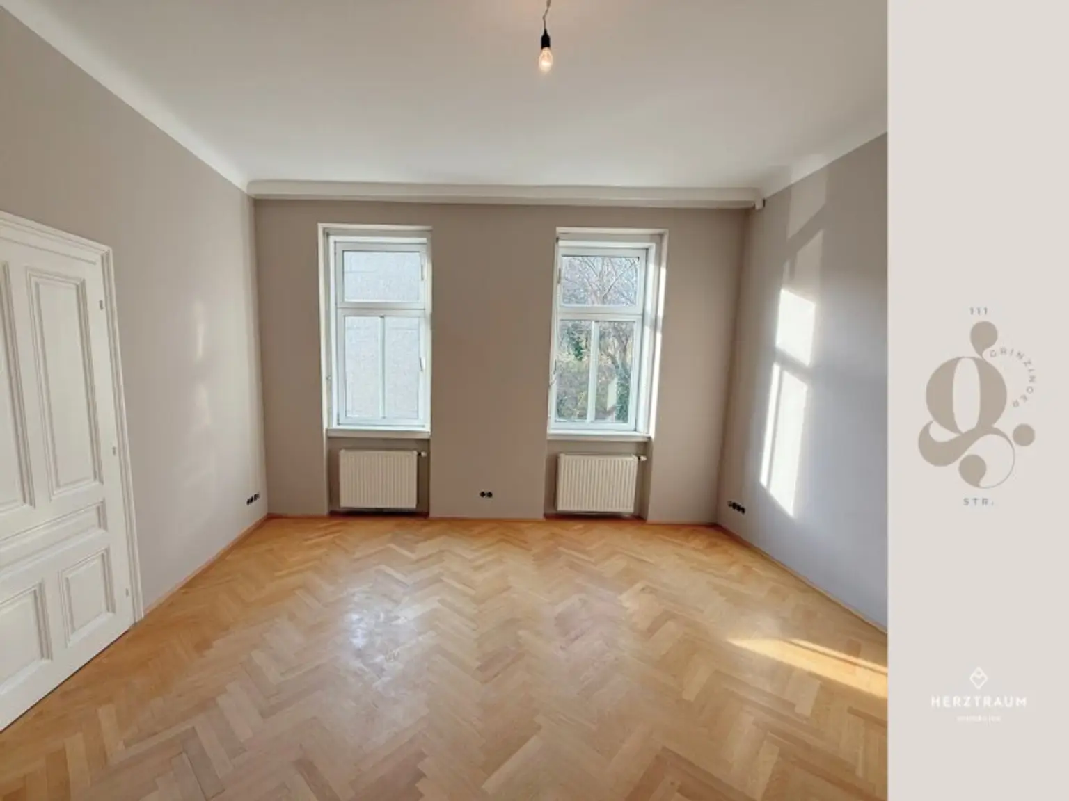Wiener Altbaucharme mit Grünblick – Harmonische 64 m² Altbauwohnung im 19. Bezirk – PROVISIONSFREI