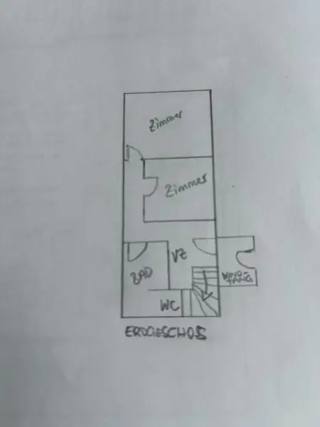 Einfamilienhaus im Innenhof – sanierungsbedürftiges Haus in ruhiger Lage des 21. Bezirks