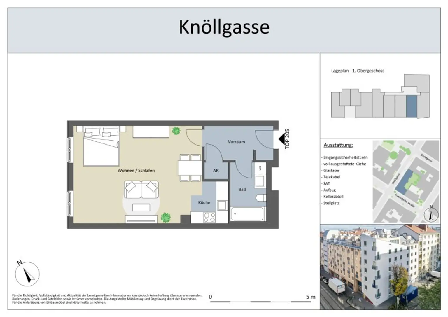 Ideale, großzügige Garconniere - tolle Aufteilung !