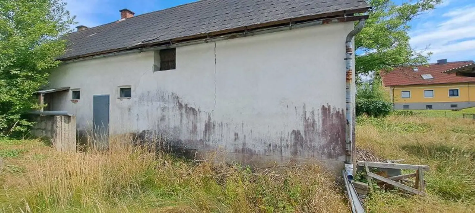 Sanierungsbedürftiges Haus mit Garage und Grünblick in Deutsch Goritz – Ihr neues Projekt!