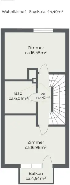 Gießhübl. Ruhe. Architektur.  Reihenhaus mit Garten
