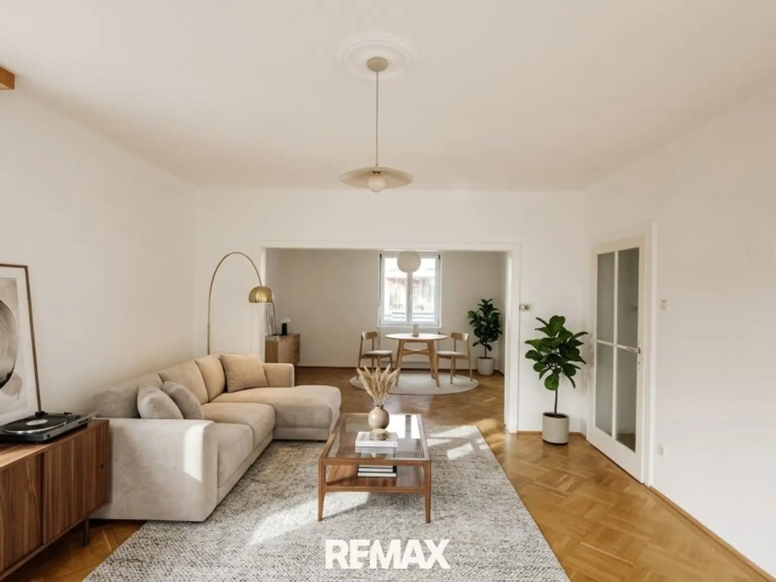 Wohnzimmer - KI Visualisierung