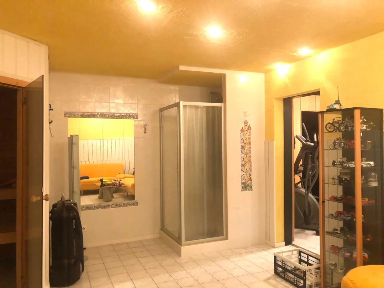 Dusche Wellnessbereich