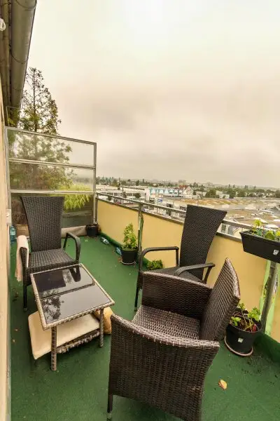 Ganz oben mit Aussicht und 26 m² Terrasse