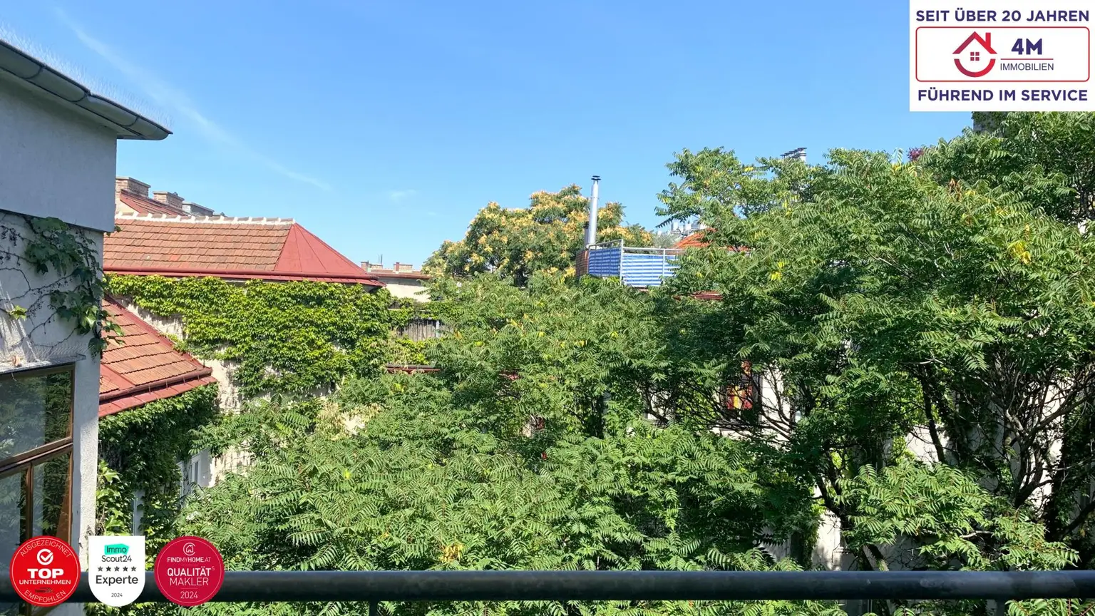 ⛱🏙 Blick auf Stephansdom: Ruheoase über den Dächern des 5. Bezirks 🏙⛱