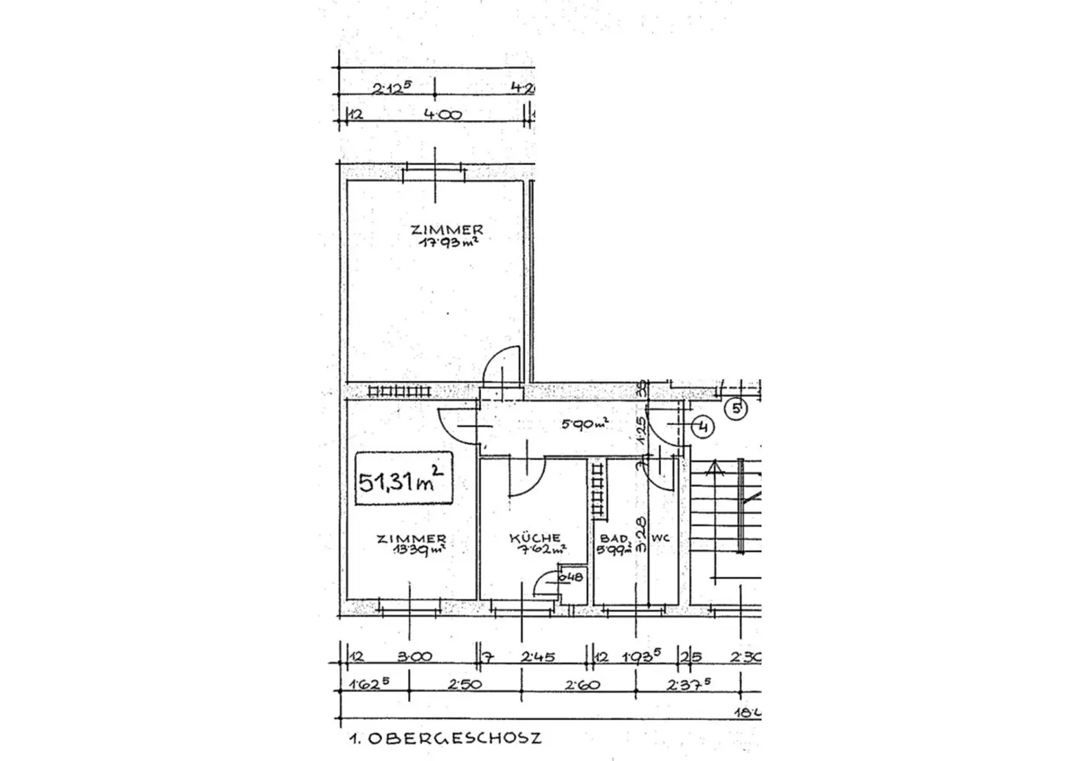 Gut aufgeteilte 2-Zimmer-Wohnung