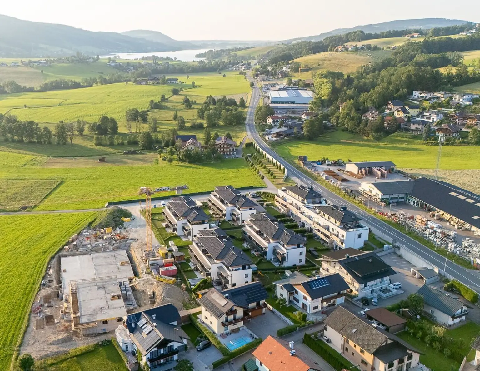 BAUSTART ERFOLGT - PROVISIONSFREI FÜR DEN KÄUFER! Einzigartige 3 Zimmer Erstbezugswohnung mit großer Dachterrasse, Lift und Tiefgarage - BAURECHT