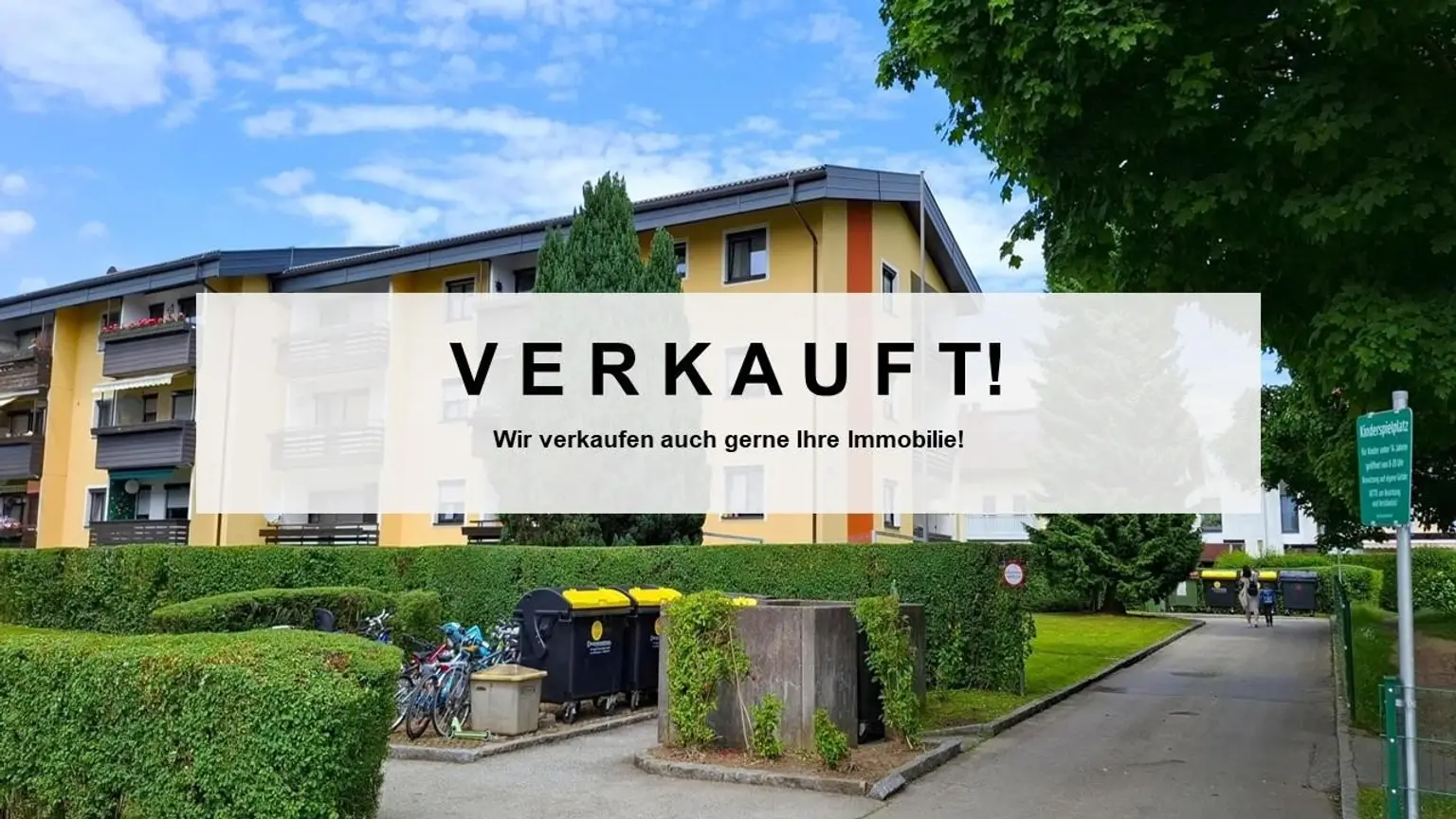VERKAUFT - Familienhit - 4.Zi.-Wohnung mit Loggia und Einzelgarage