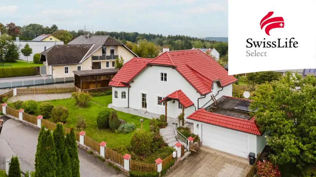 Großzügig Wohnen in traumhafter Lage | Einfamilienhaus in Saaß/Garsten mit Pool, großem Garten, Doppelgarage uvm.