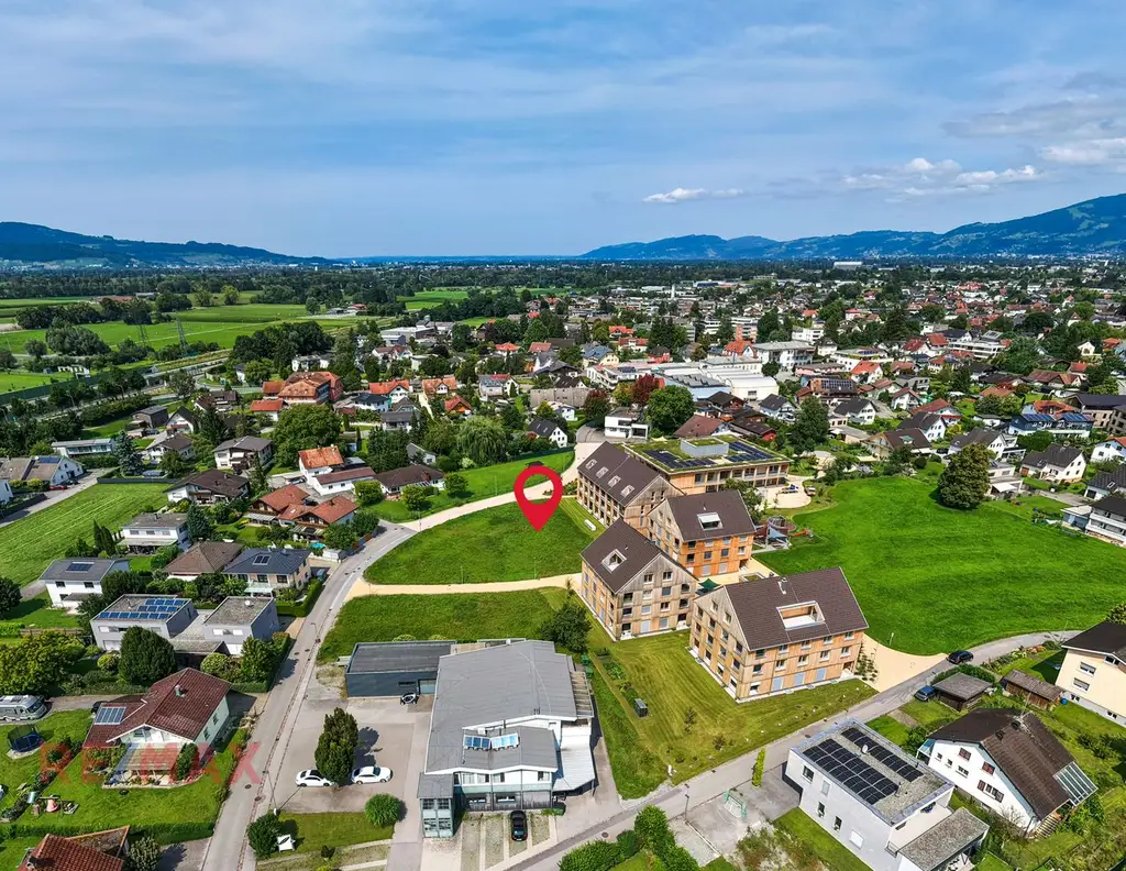 Altach: Sonniges Grundstück mit 468 m² und zusätzlicher Kaufoption