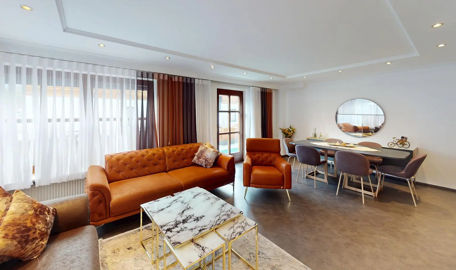 Ötztal Bahnhof - Wohnung - Wohn-Essbereich