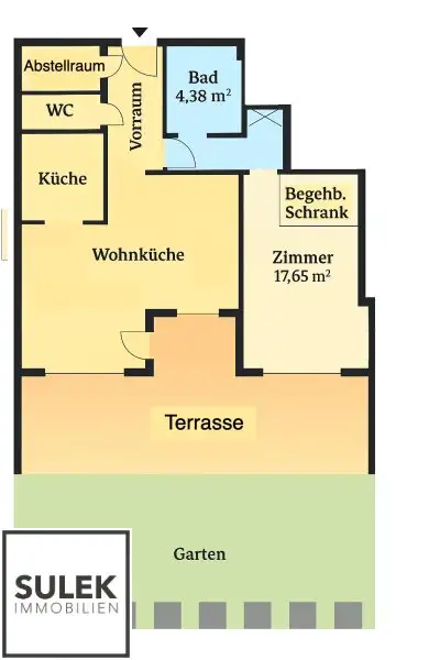 Lichtdurchflutete Gartenwohnung mit toller Ausstattung bei Ober St. Veit