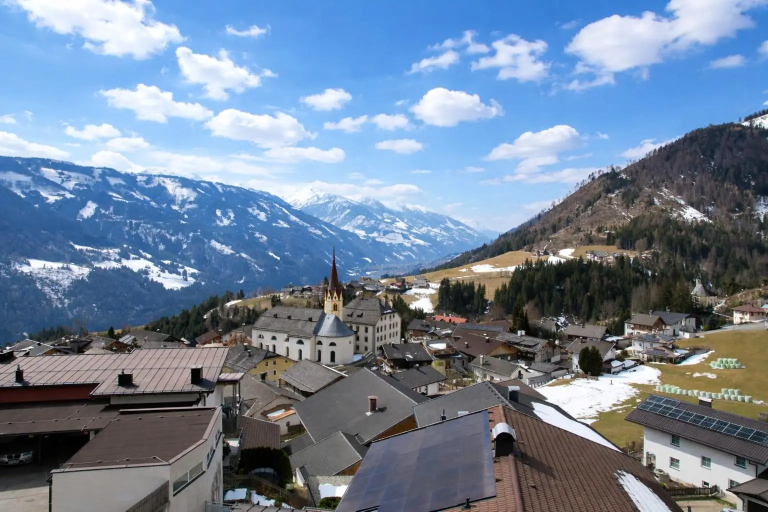 Aussicht über ganz Anras