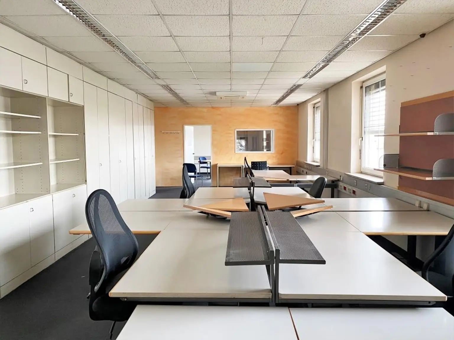 Innenansicht Büroflächen