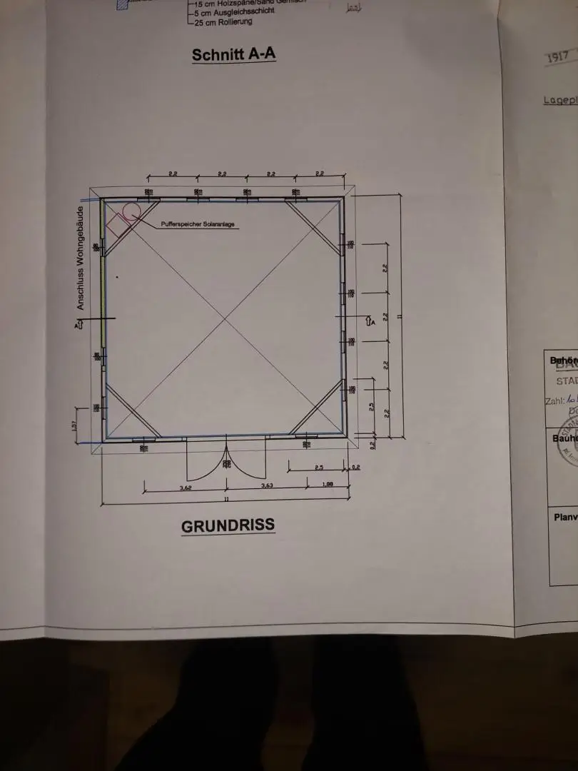 Logierhalle Grundriss
