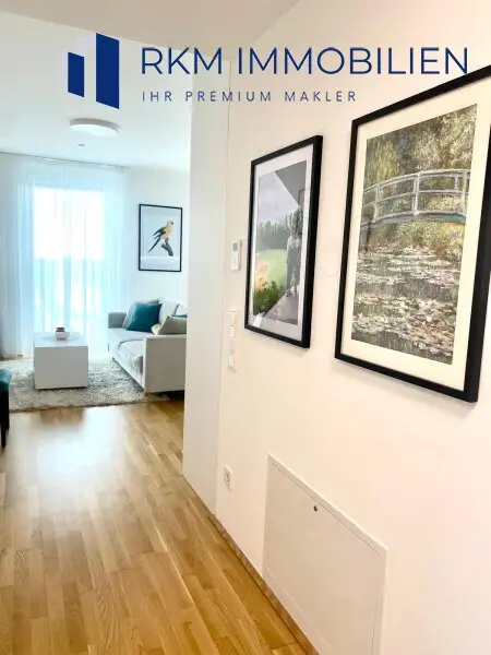 Exklusive und moderne 3-Zimmer-Wohnung mit Balkon in 1020 Wien – Einzigartige Aussicht, Marina Tower, VIP - Location