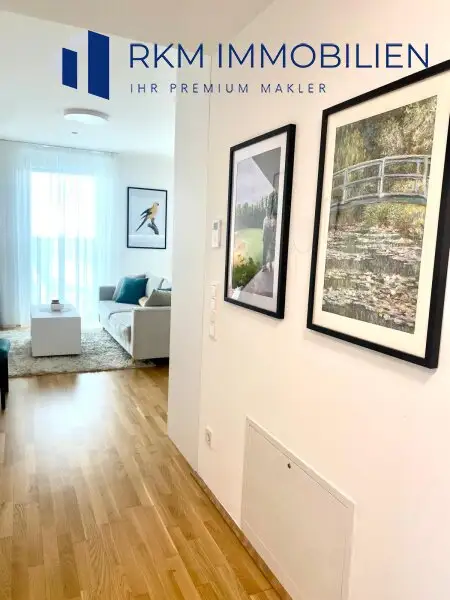 Exklusive und moderne 3-Zimmer-Wohnung mit Balkon in 1020 Wien – Einzigartige Aussicht, Marina Tower, VIP - Location