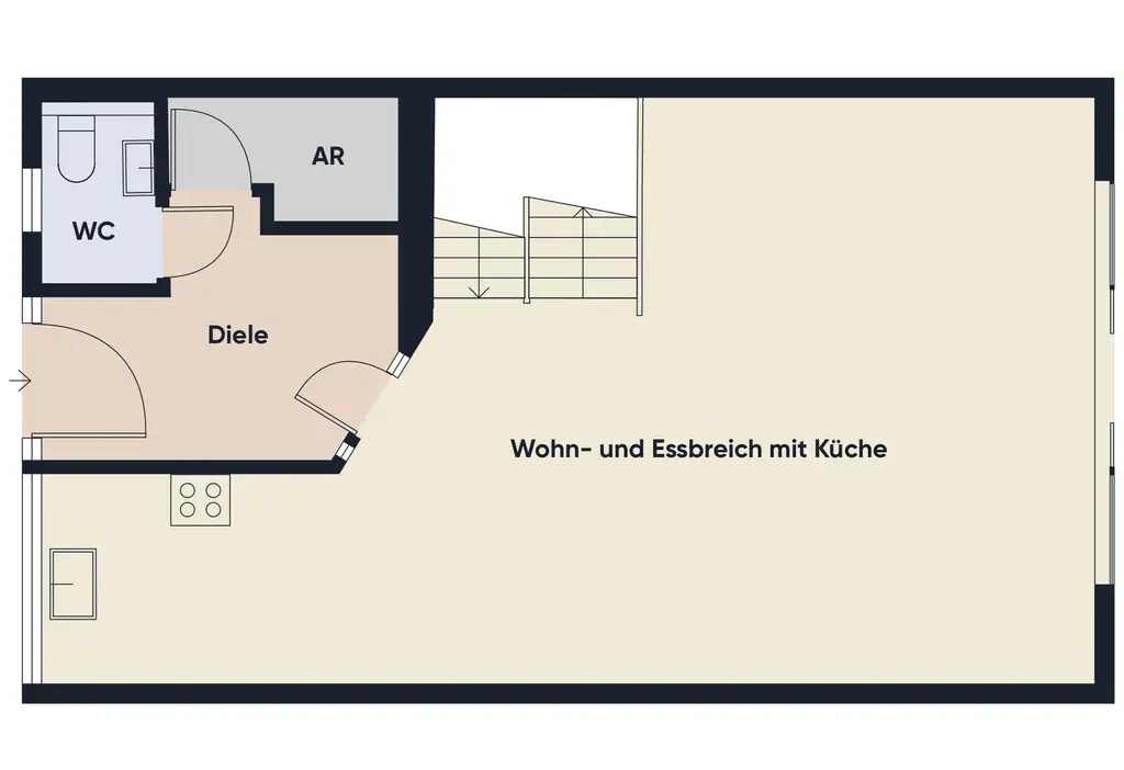 Familienfreundliches Eckreihenhaus mit großem Garten in idyllischer Lage in Lingenau