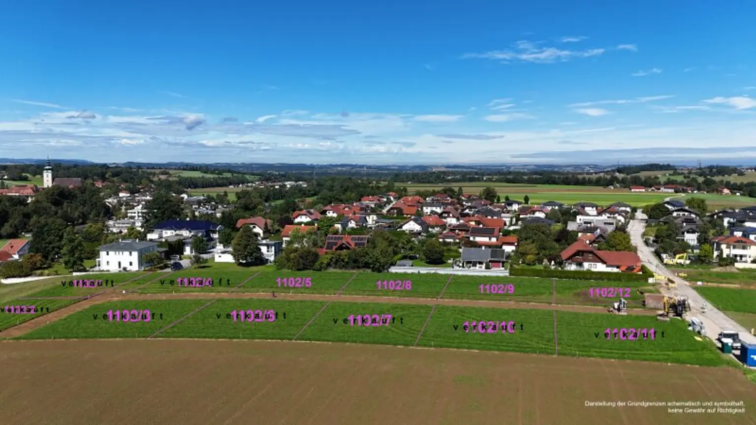 Ebenes Baugrundstück im Grünen | Steinerkirchen Frohnhofen | GST-Nr. 1100/2