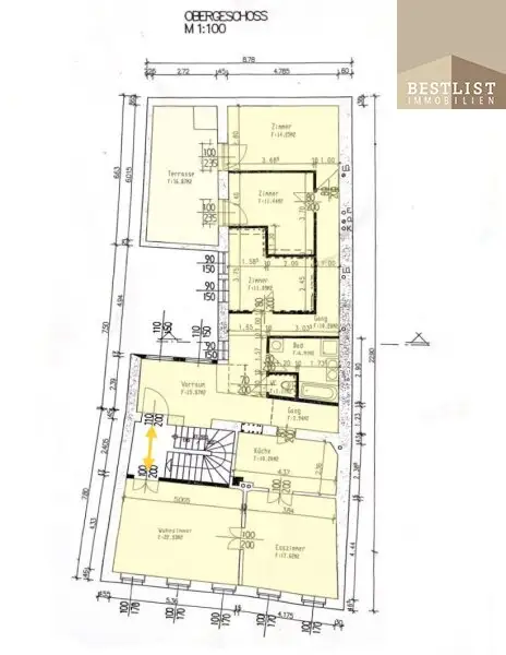 Charmantes Zinshaus in Badens Fußgängerzone