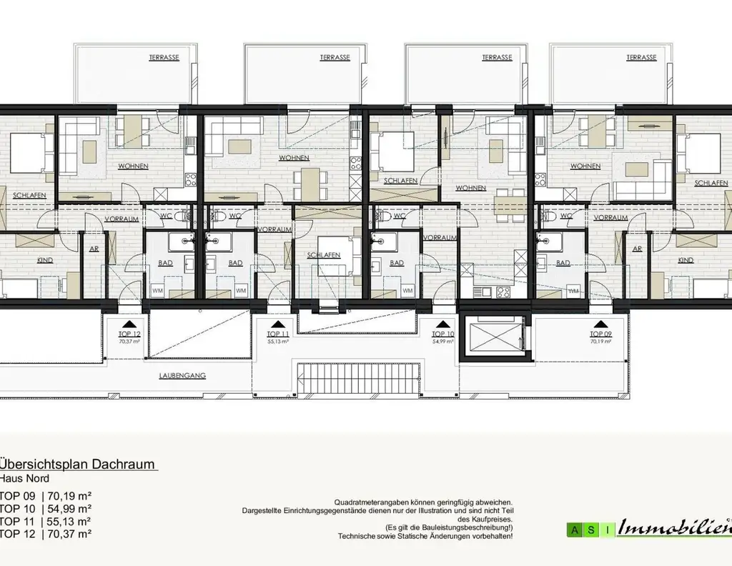 GRÜNE ALLEE GALLNEUKIRCHEN - 2 und 3-Zimmer Wohnungen, 55-70m² NEUBAU ERSTBEZUG